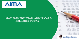 AIMA MAT 2024: PBT Mode Admit Card Releases Today @mat.aima.in